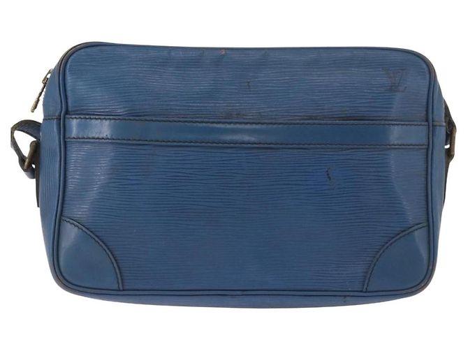 LOUIS VUITTON Epi Trocadero 27 Shoulder Bag Blue M52315 LV Auth 187579 Bleu - vue 13