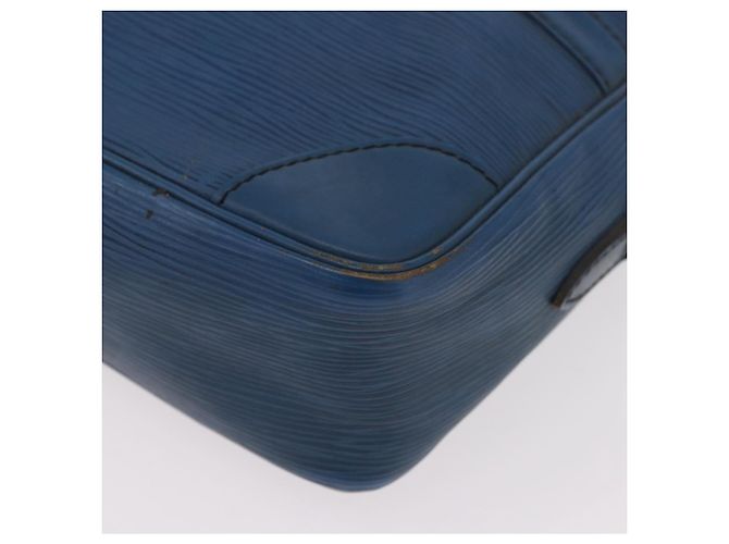 LOUIS VUITTON Epi Trocadero 27 Shoulder Bag Blue M52315 LV Auth 187579 Bleu - vue 16