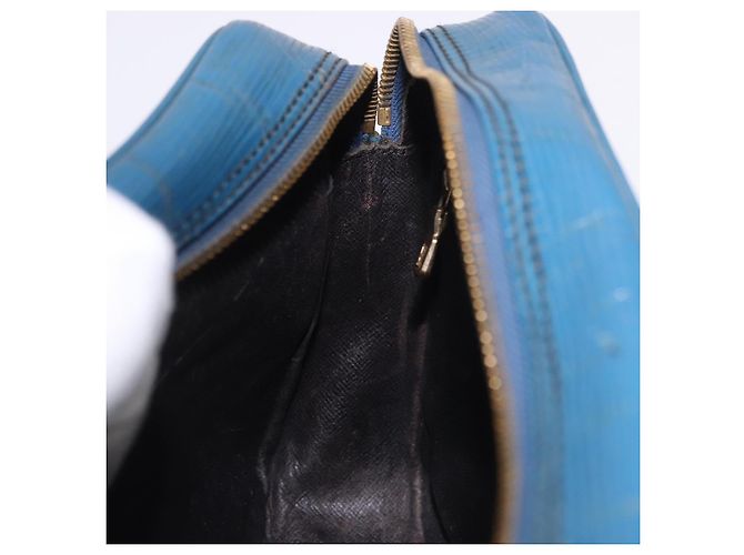 LOUIS VUITTON Epi Trocadero 27 Shoulder Bag Blue M52315 LV Auth 187579 Bleu - vue 21