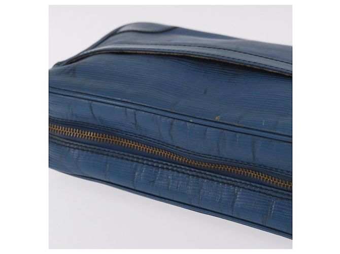 LOUIS VUITTON Epi Trocadero 27 Shoulder Bag Blue M52315 LV Auth 187579 Bleu - vue 7