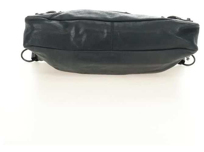 BALENCIAGA Borsa The First in Pelle 2way Navy 103208 Auth 185338M Blu navy - vista 13