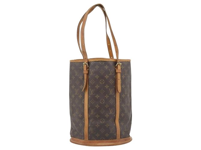 LOUIS VUITTON Borsa a Spalla Monogram Bucket GM M42236 LV Auth hk3863 Monogramma - vista 13