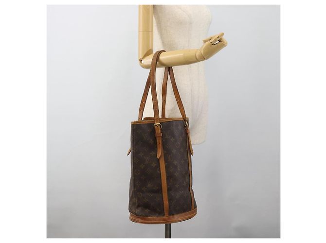 LOUIS VUITTON Borsa a Spalla Monogram Bucket GM M42236 LV Auth hk3863 Monogramma - vista 23