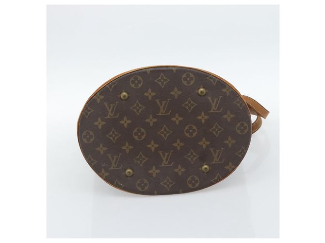 LOUIS VUITTON Borsa a Spalla Monogram Bucket GM M42236 LV Auth hk3863 Monogramma - vista 5