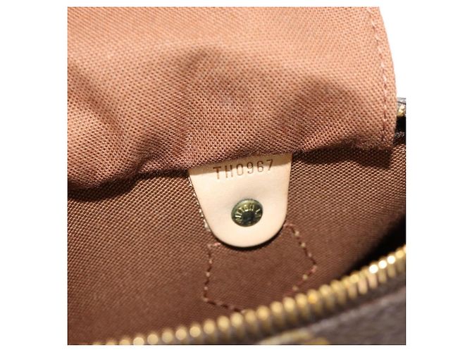 LOUIS VUITTON Borsa Monogram Speedy 25 M41528 LV Auth am11878SV Monogramma - vista 21