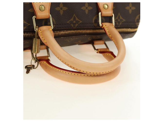 LOUIS VUITTON Borsa Monogram Speedy 25 M41528 LV Auth am11878SV Monogramma - vista 7