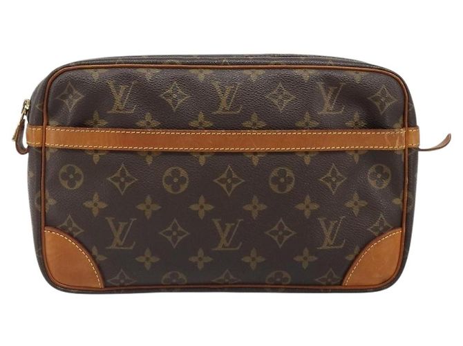 LOUIS VUITTON Clutch Monogram Compiegne 28 M51845 LV Auth 179532 Monogramma - vista 2