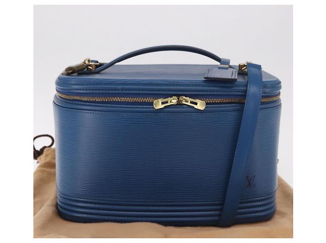 Borsa LOUIS VUITTON Epi Nice 2way Toledo Blue M48015 LV Auth 185939SV - vista 12