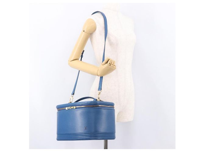 Borsa LOUIS VUITTON Epi Nice 2way Toledo Blue M48015 LV Auth 185939SV - vista 28