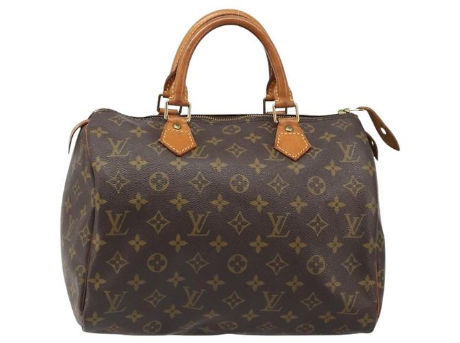 LOUIS VUITTON Borsa Monogram Speedy 30 M41526 LV Auth 186053A Monogramma - vista 2