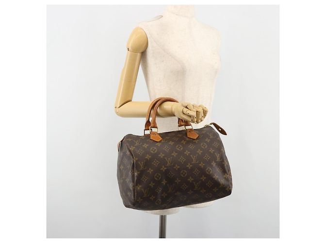 LOUIS VUITTON Borsa Monogram Speedy 30 M41526 LV Auth 186053A Monogramma - vista 22