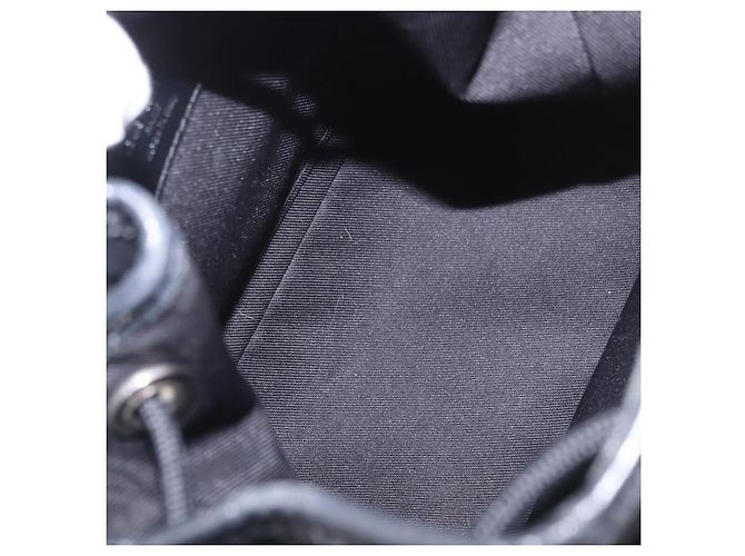Borsa a tracolla LOUIS VUITTON Noe Cargo in pelle nera M13985 LV Auth 187562SAV Nero - vista 11