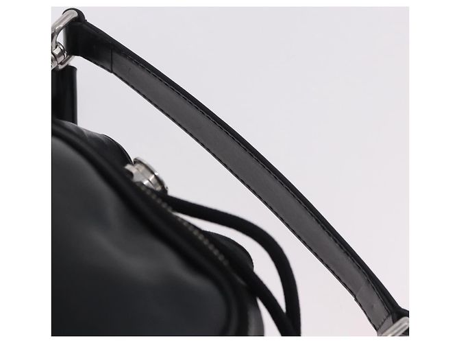 Borsa a tracolla LOUIS VUITTON Noe Cargo in pelle nera M13985 LV Auth 187562SAV Nero - vista 14