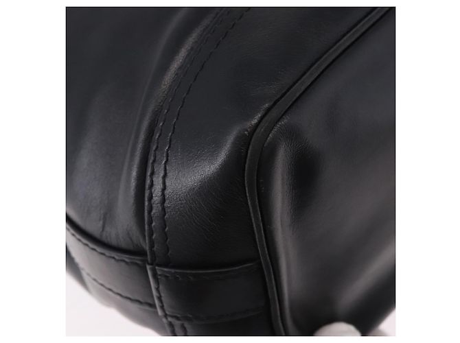 Borsa a tracolla LOUIS VUITTON Noe Cargo in pelle nera M13985 LV Auth 187562SAV Nero - vista 18