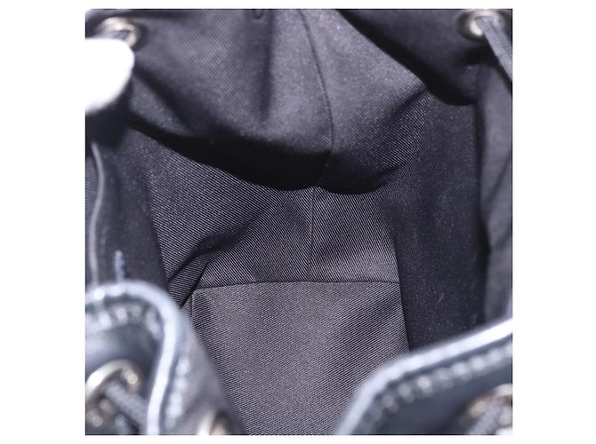 Borsa a tracolla LOUIS VUITTON Noe Cargo in pelle nera M13985 LV Auth 187562SAV Nero - vista 25