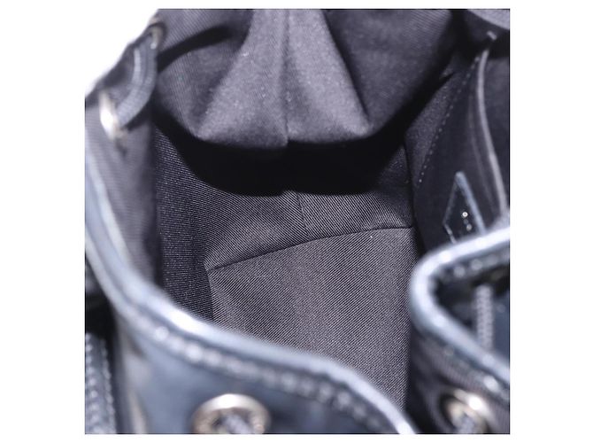 Borsa a tracolla LOUIS VUITTON Noe Cargo in pelle nera M13985 LV Auth 187562SAV Nero - vista 26