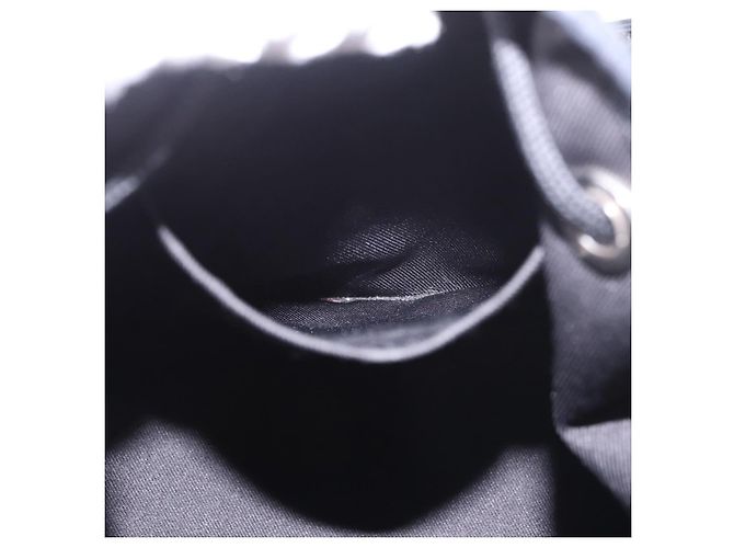 Borsa a tracolla LOUIS VUITTON Noe Cargo in pelle nera M13985 LV Auth 187562SAV Nero - vista 27