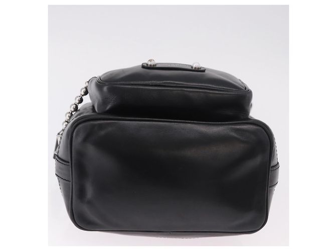 Borsa a tracolla LOUIS VUITTON Noe Cargo in pelle nera M13985 LV Auth 187562SAV Nero - vista 6