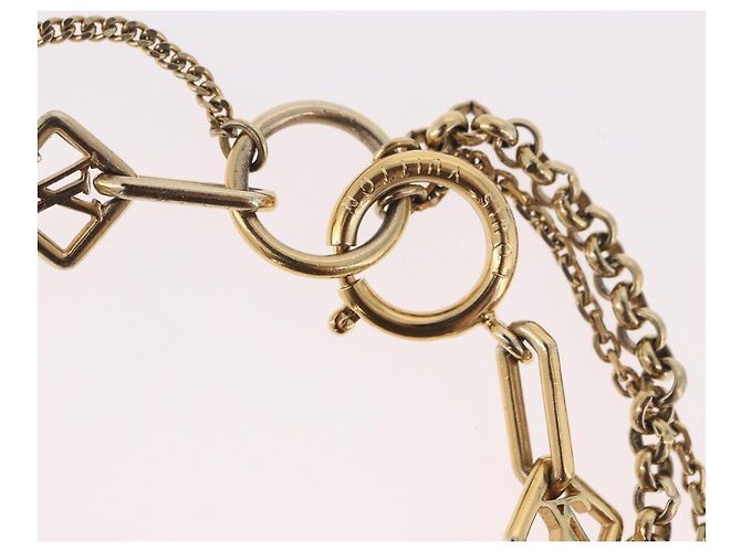 Bracciale LOUIS VUITTON Brassles Chne Vegas in metallo Tonalità Oro M65362 Auth 187597 - vista 11