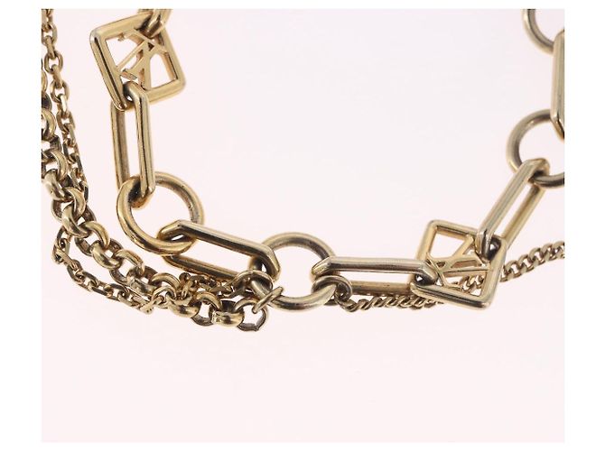 Bracciale LOUIS VUITTON Brassles Chne Vegas in metallo Tonalità Oro M65362 Auth 187597 - vista 3