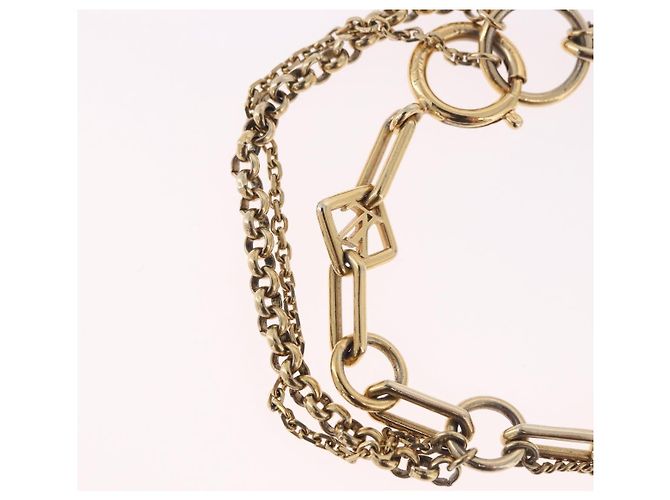 Bracciale LOUIS VUITTON Brassles Chne Vegas in metallo Tonalità Oro M65362 Auth 187597 - vista 4