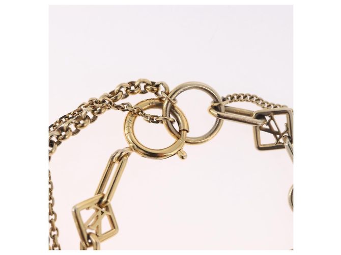 Bracciale LOUIS VUITTON Brassles Chne Vegas in metallo Tonalità Oro M65362 Auth 187597 - vista 6