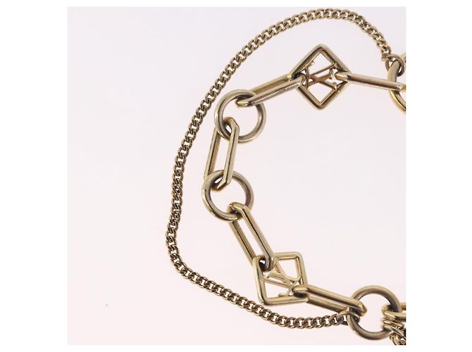 Bracciale LOUIS VUITTON Brassles Chne Vegas in metallo Tonalità Oro M65362 Auth 187597 - vista 9