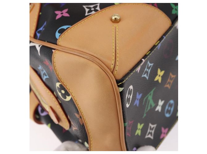 LOUIS VUITTON Borsa Claudia Monogram Multicolor Nera M40194 Auth 186255SAV Nero - vista 12