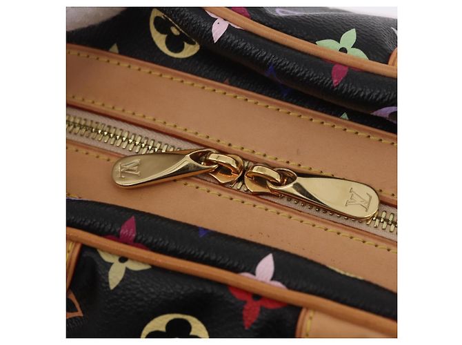 LOUIS VUITTON Borsa Claudia Monogram Multicolor Nera M40194 Auth 186255SAV Nero - vista 15