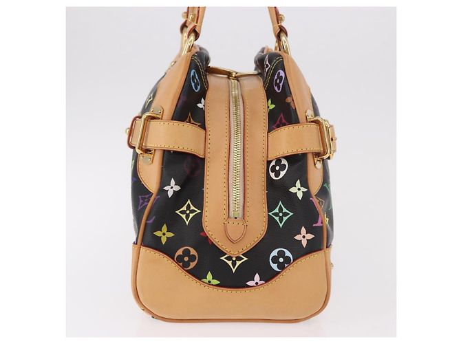 LOUIS VUITTON Borsa Claudia Monogram Multicolor Nera M40194 Auth 186255SAV Nero - vista 4
