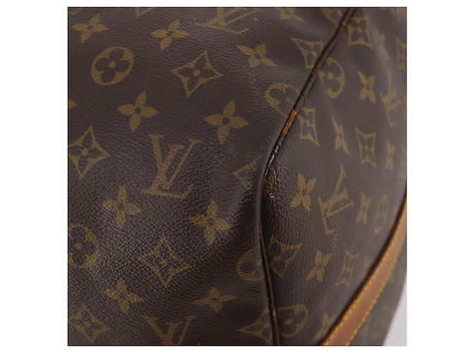LOUIS VUITTON Monogram Keepall Bandouliere 55 Borsa Boston M41414 LV Auth 184740 Monogramma - vista 12