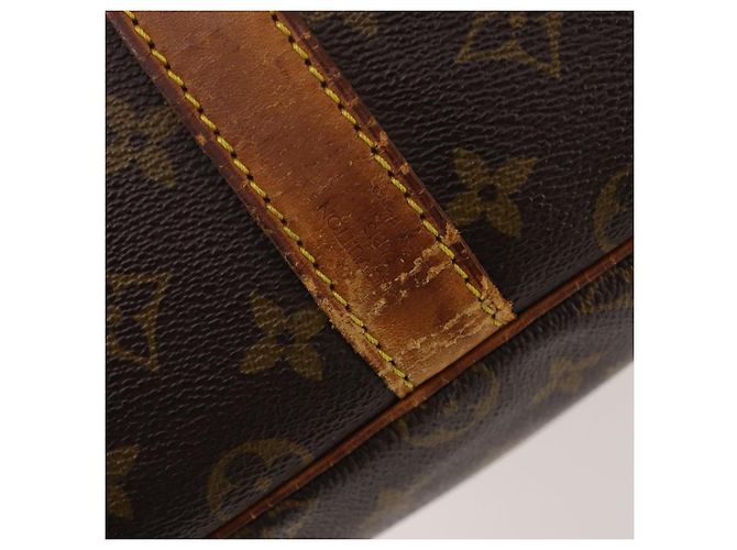 LOUIS VUITTON Monogram Keepall Bandouliere 55 Borsa Boston M41414 LV Auth 184740 Monogramma - vista 19