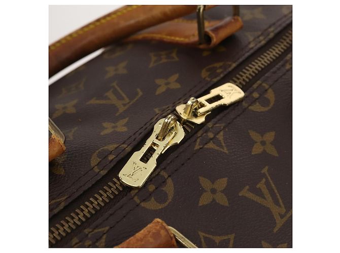 LOUIS VUITTON Monogram Keepall Bandouliere 55 Borsa Boston M41414 LV Auth 184740 Monogramma - vista 20