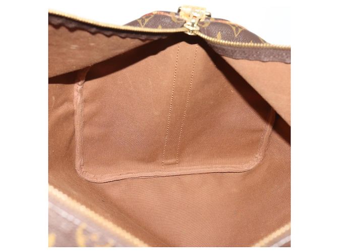 LOUIS VUITTON Monogram Keepall Bandouliere 55 Borsa Boston M41414 LV Auth 184740 Monogramma - vista 22