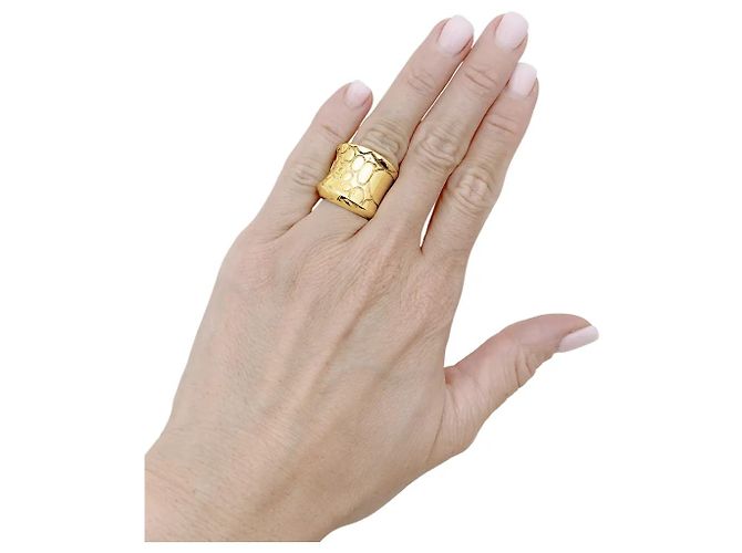 Anello Pomellato "Cocco" in oro giallo. - vista 6