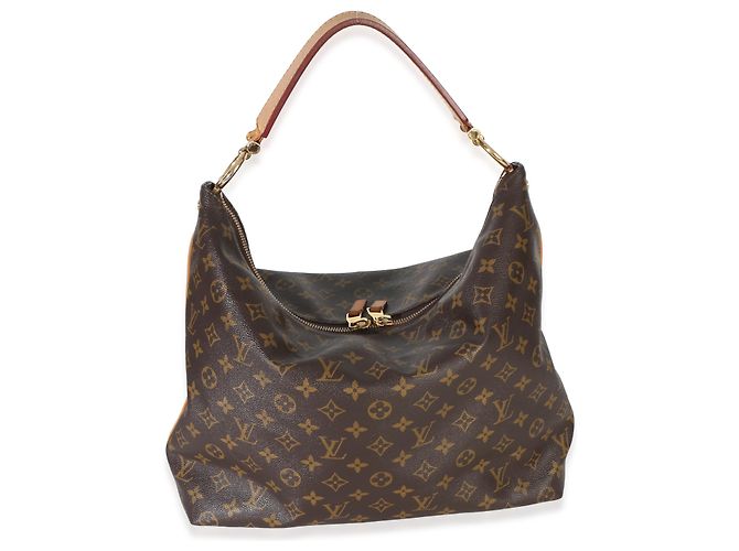 Louis Vuitton Monogram Canvas Sully MM Marrone - vista 2