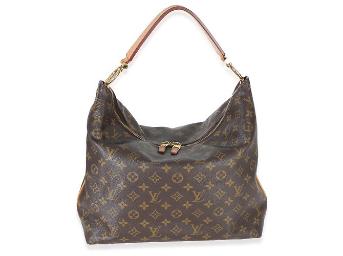Louis Vuitton Monogram Canvas Sully MM Marrone - vista 8
