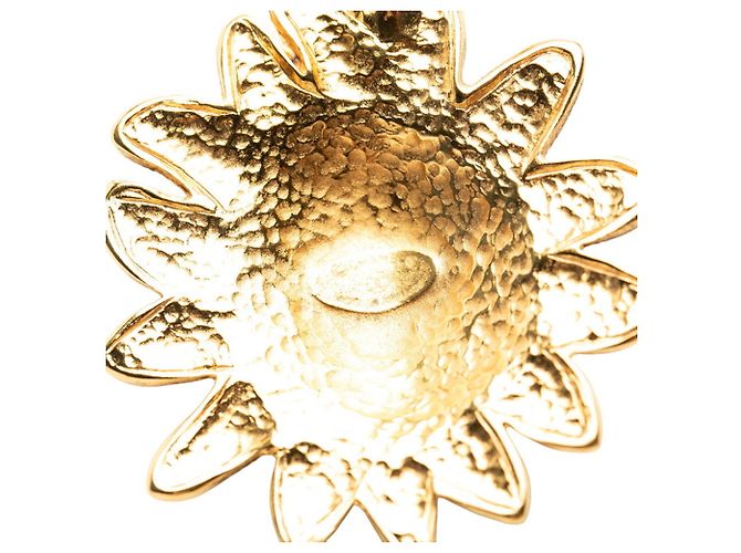 Collana con pendente a catena con motivo leone Chanel Coco Mark D'oro - vista 3