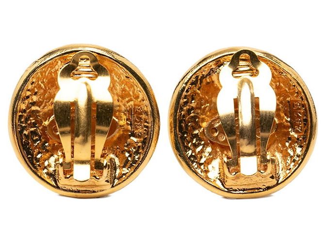 Orecchini a clip placcati oro Chanel D'oro - vista 2