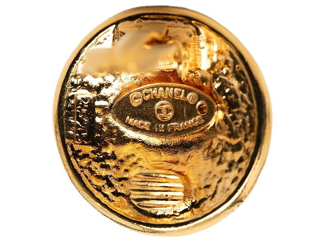 Orecchini a clip placcati oro Chanel D'oro - vista 3