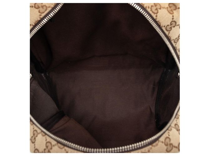 Zaino Gucci GG Canvas Marrone Beige - vista 6