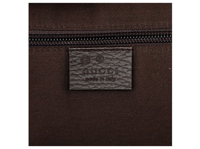 Zaino Gucci GG Canvas Marrone Beige - vista 7