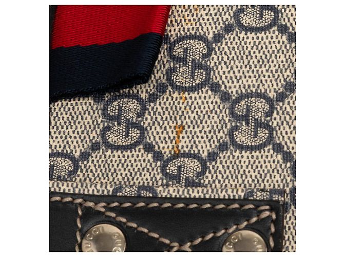 Borsa Tote Gucci GG Supreme Sherry Line Marrone Beige - vista 4