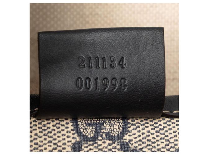 Borsa Tote Gucci GG Supreme Sherry Line Marrone Beige - vista 8