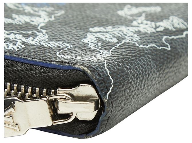 Louis Vuitton Damier Graphite Zippy Organizer NM Map Long Wallet - view 5