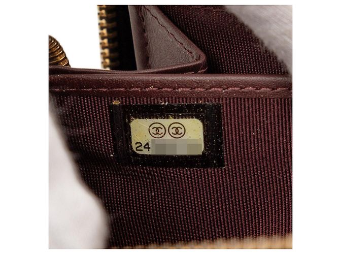 Chanel Matelassé Long Wallet Schwarz - Ansicht 6