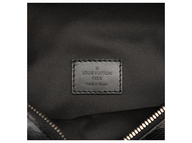 Borsa a tracolla Louis Vuitton Monogram Eclipse Discovery Nero - vista 5