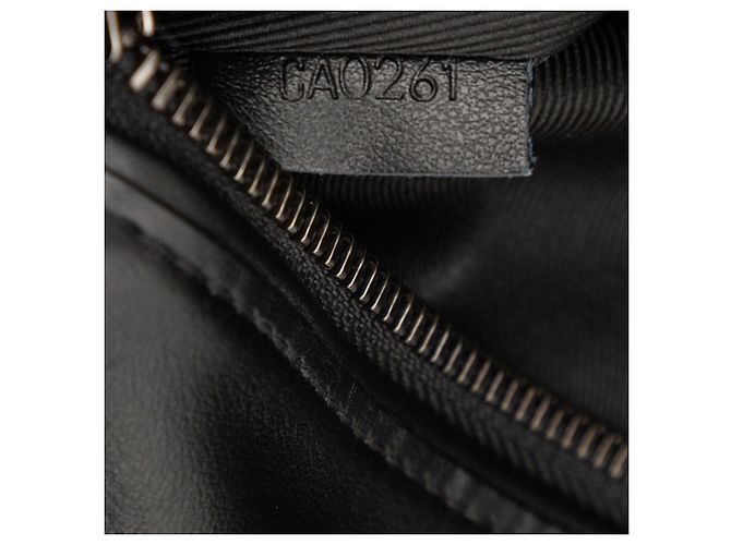 Borsa a tracolla Louis Vuitton Monogram Eclipse Discovery Nero - vista 6