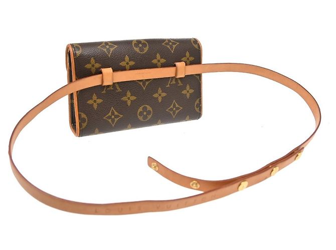Louis Vuitton Florentine Waist Monogram Canvas medium Marrone - vista 2