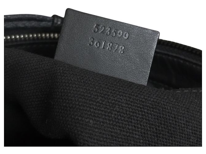 Borsa a tracolla Gucci Monogram GG Nero Rosso Blu Grigio - vista 5